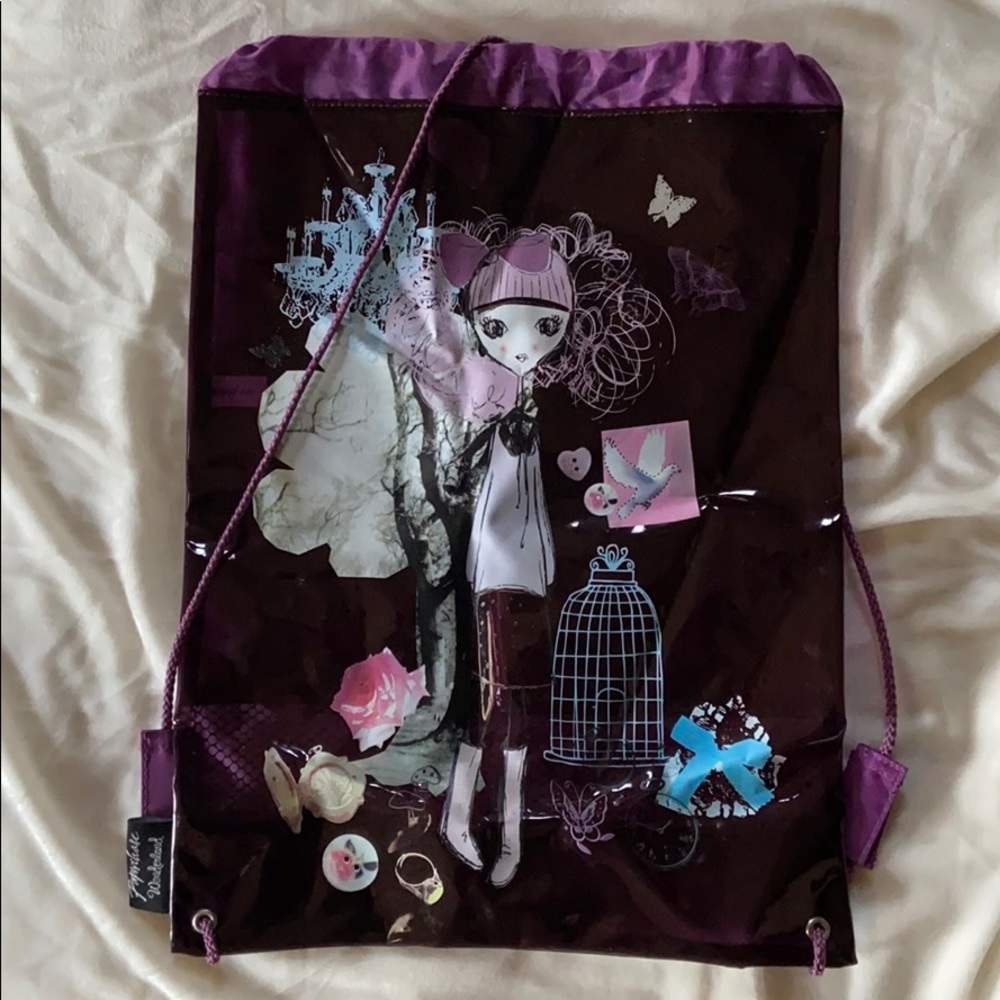 Paperchase Wonderland backpack NWOT